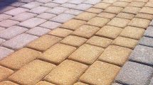 вибропрессованная тротуарная плитка